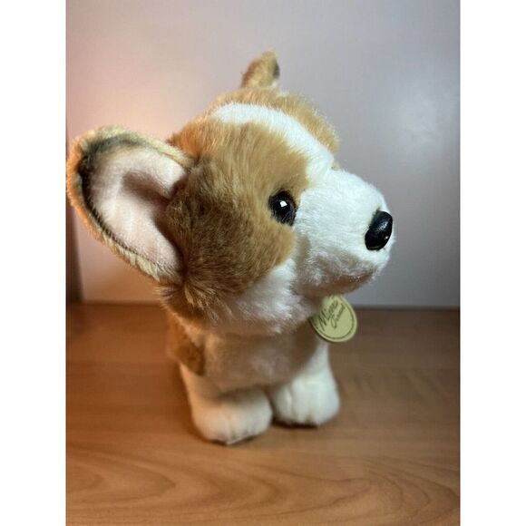 Plush Miyoni by Aurora Pembroke Welsh Corgi Dog Realistic Stuffed Toy - Picture 6 of 9